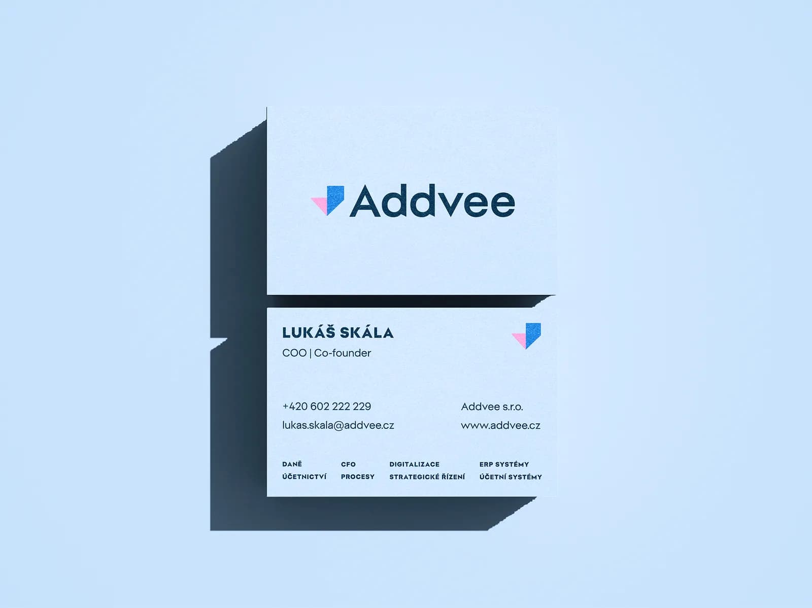 Vizitka Addvee