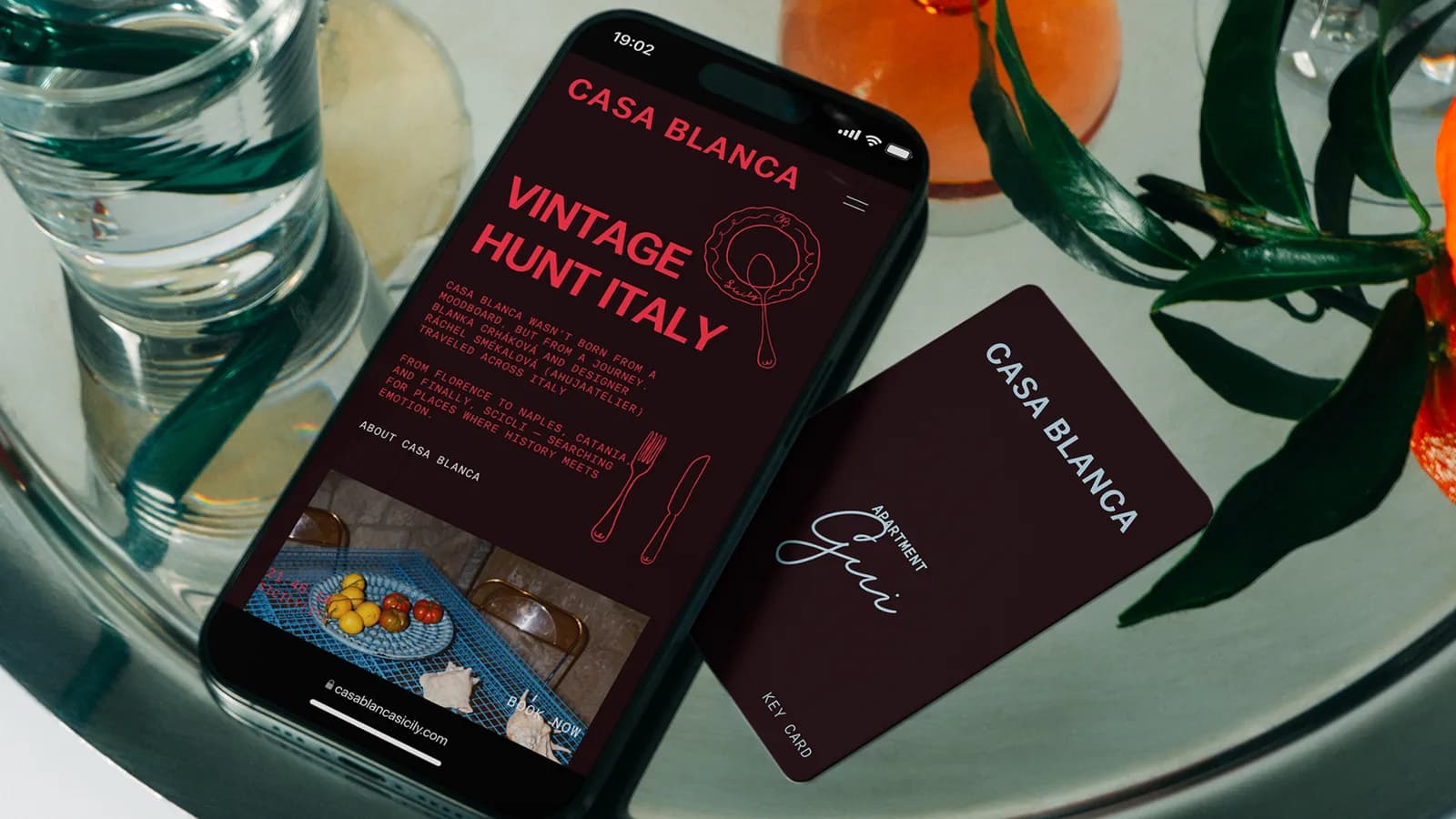 Casa Blanca — vizuální identita a ilustrace