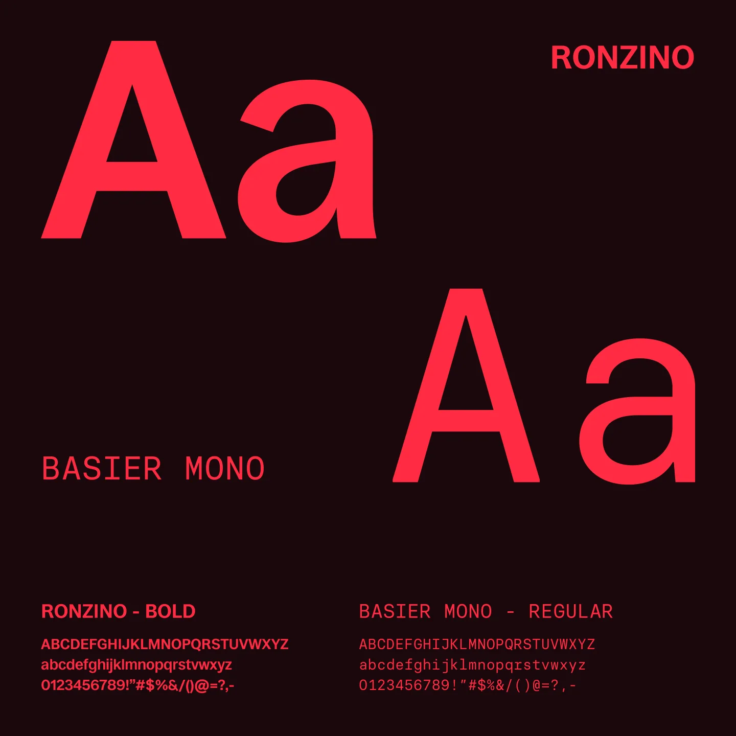 Casa Blanca — typografie identity