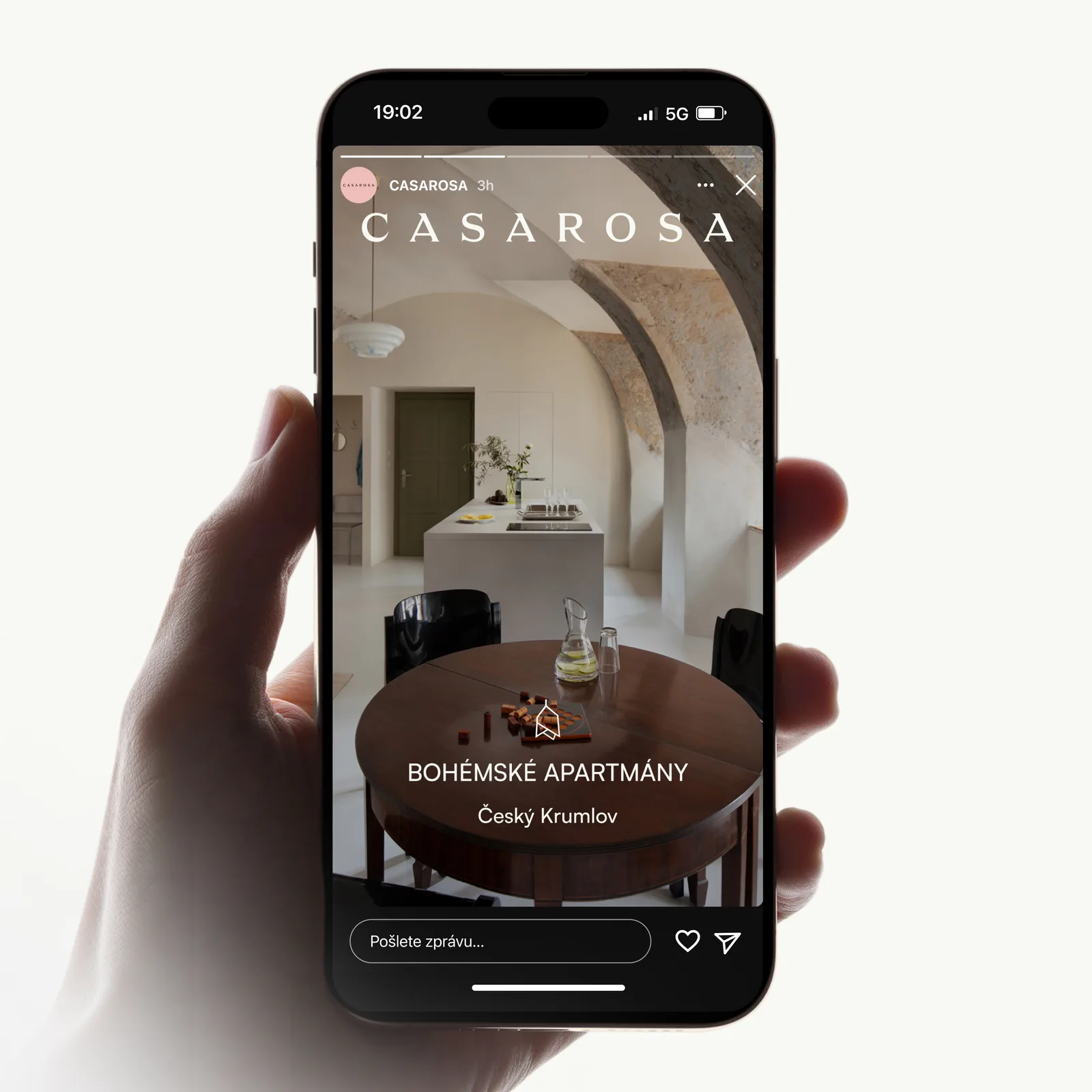 CASAROSA — Instastory Bohémské apartmány