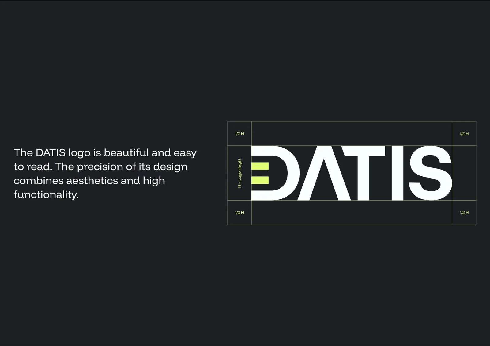 DATIS — logo, ochranné zóny a specifikace