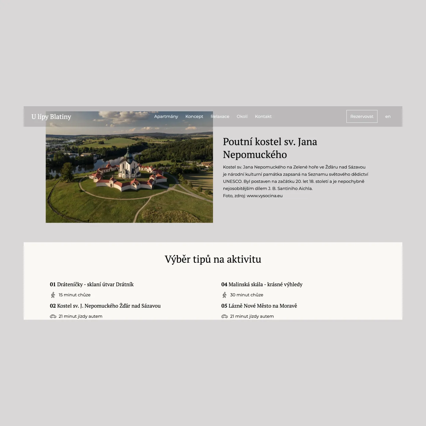 U lípy Blatiny — tipy na výlety v okolí
