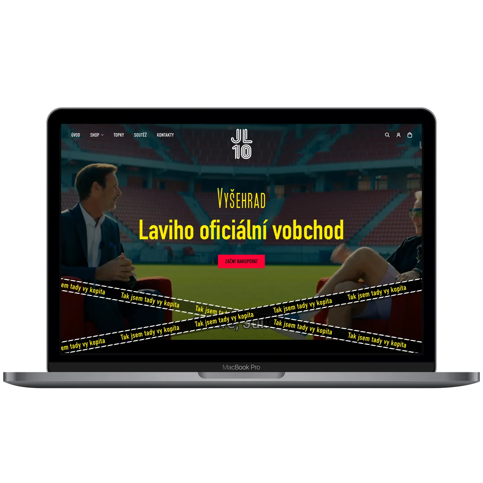 Vyšehrad Dvje — grafika postavy Laviho